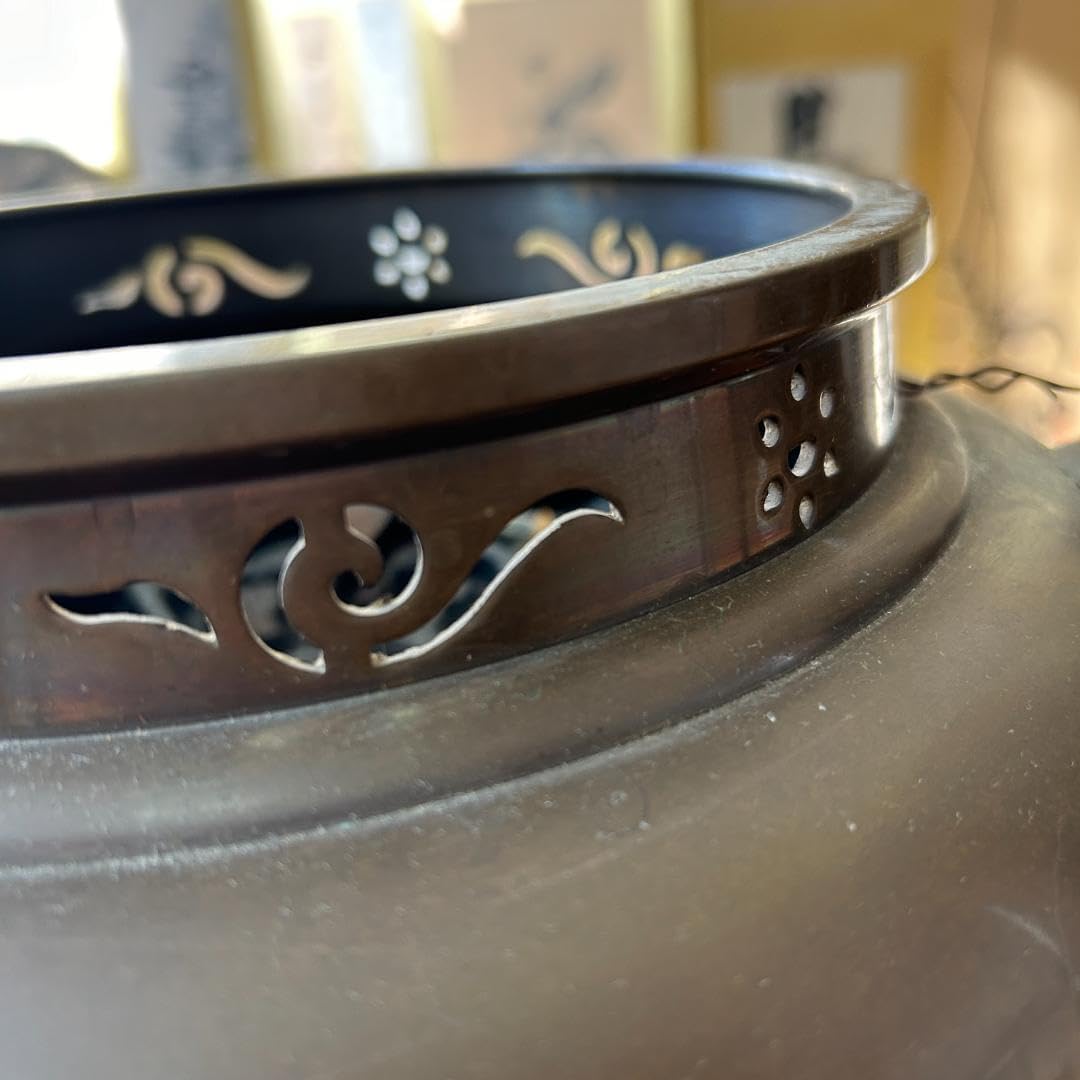 茶道具　松地紋　阿弥陀堂釜　唐銅　面取風鑪 茶道具 松地紋 阿弥陀堂釜 唐銅 面取風鑪（通販販売【茶道具